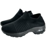 STQ Sneakersy Damskie Czarne Tekstylne 39 EU - zdjęcie 2