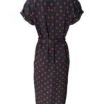 NEW LOOK Sukienka Damska Czarna w Groszki M - zdjęcie 2