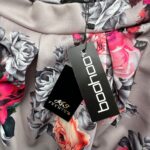 BOOHOO Spódnica Damska Szara Kwiatowa XXL - zdjęcie 3