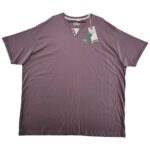 AUTHENTIC Koszulka Męska Fioletowa 4XL - zdjęcie 1