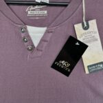 AUTHENTIC Koszulka Męska Fioletowa 4XL - zdjęcie 3