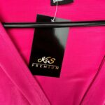 Gina Tricot Bluzka Damska Różowa Z Dekoltem XS 34 EU - zdjęcie 2
