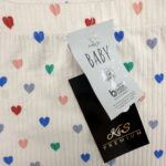 George Baby Legginsy Dziecięce Beżowe W Serca 74-80 CM 9-12 MSC - zdjęcie 2