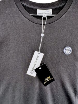 Sergio Tacchini Bluza Męska Czarna Logo XL 42 EU - zdjęcie 2