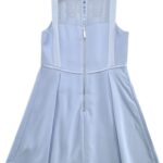 Ted Baker Sukienka Koronkowa Pastelowa Błękitna S 36 EU - zdjęcie 3