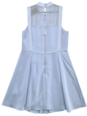 Ted Baker Sukienka Koronkowa Pastelowa Błękitna S 36 EU - zdjęcie 3
