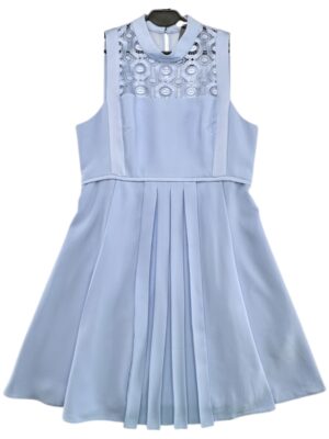 Ted Baker Sukienka Koronkowa Pastelowa Błękitna S 36 EU - zdjęcie 1