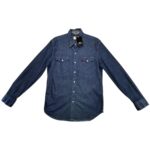 Levi's Koszula Jeansowa Męska Granatowa Bawełna M 38 EU