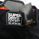 SUPERDRY Koszulka Męska Czarna Napisy XXL - zdjęcie 3