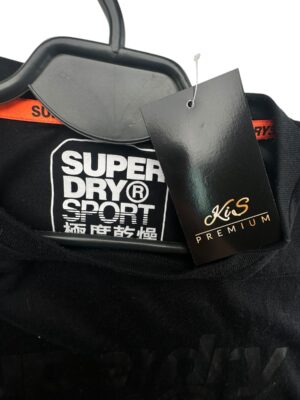 SUPERDRY Koszulka Męska Czarna Napisy XXL - zdjęcie 3
