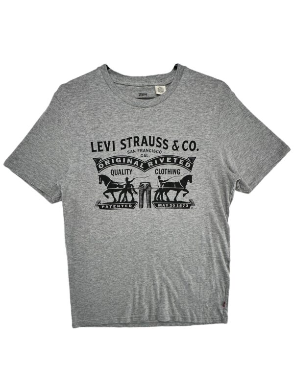 LEVI’S Koszulka Męska Szara S