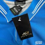 HUGO BOSS Koszulka Polo Męska Niebieska M - zdjęcie 3