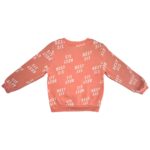 H&M Bluza Dziecięca Różowa Napisy 128 - zdjęcie 2