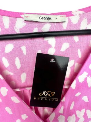 GEORGE Koszula Damska Różowa ONE SIZE - zdjęcie 3