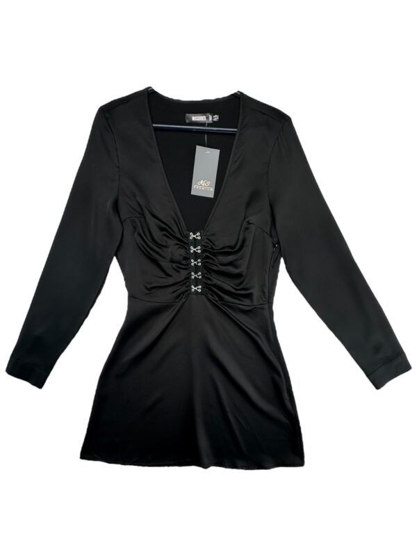 MISSGUIDED Bluzka Damska Czarna M
