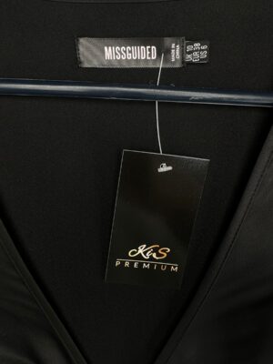MISSGUIDED Bluzka Damska Czarna M - zdjęcie 3