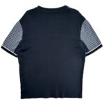 RIVER ISLAND Koszulka Męska Granatowa Pepitka XL - zdjęcie 2