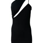 PRETTYLITTLETHING Bluzka Damska Czarna M