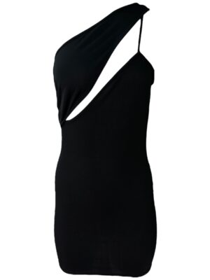 PRETTYLITTLETHING Bluzka Damska Czarna M - zdjęcie 1