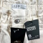 DENIM CO Szorty Damskie Beżowe S 100% Bawełna - zdjęcie 3