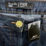 SIMPLYBE Spodnie Damskie Niebieskie XXL - zdjęcie 3