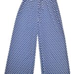 Spodnie Damskie Niebieskie Geometryczne L / XL