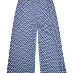 Spodnie Damskie Niebieskie Geometryczne L / XL - zdjęcie 2