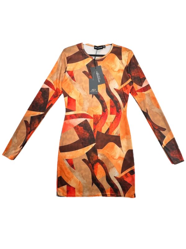 PRETTYLITTLETHING Sukienka Damska Wielokolorowa XL