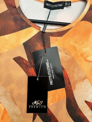 PRETTYLITTLETHING Sukienka Damska Wielokolorowa XL - zdjęcie 3