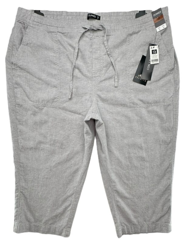 DUNNES STORES Spodnie Damskie Szare 3XL Len