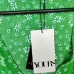 YOURS Sukienka Damska Zielona Kwiatowa 3XL - zdjęcie 3