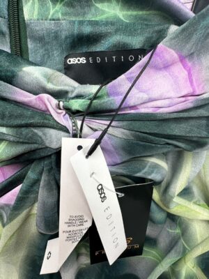 ASOS Spódnica Damska Zielona Kwiatowa M - zdjęcie 3