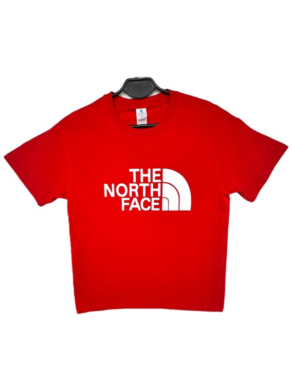INSPIROWANA THE NORTH FACE (HAORUI) Koszulka Dziecięce Czerw