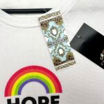 BOOHOO Koszulka Damska Biała HOPE L - zdjęcie 3