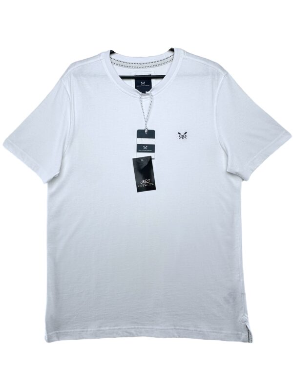 CREW CLOTHING COMPANY Koszulka Damska Biała M