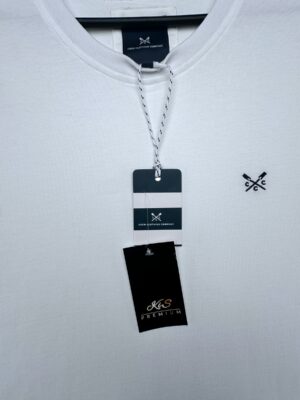 CREW CLOTHING COMPANY Koszulka Damska Biała M - zdjęcie 3