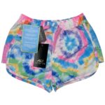 DUNNES Szorty Damskie Wielokolorowe Tie Dye 122