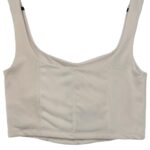 STRADIVARIUS Top Damski Beżowy L - zdjęcie 2