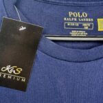 RALPH LAUREN Koszulka Dziecięce Niebieska 150 - zdjęcie 3