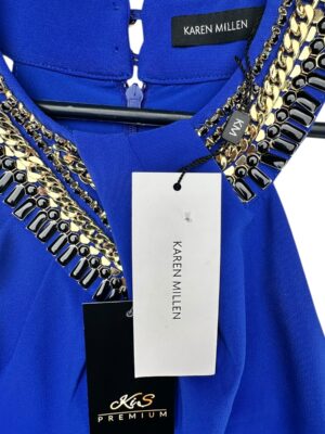 KAREN MILLEN Sukienka Damska Niebieska XS - zdjęcie 3