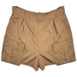 PRETTYLITTLETHING Szorty Damskie Beżowe XL