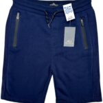 COOL KIDA Spodenki Dziecięce Niebieskie 164 - zdjęcie 1