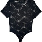 SELECT Body Damskie Czarne Koronkowe L - zdjęcie 2