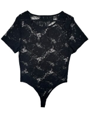 SELECT Body Damskie Czarne Koronkowe L - zdjęcie 2