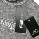 FB SISTER Koszulka Damska Szara XS - zdjęcie 3