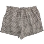 H&M Spodenki Damskie Brązowe Kratka M - zdjęcie 2