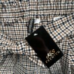 H&M Spodenki Damskie Brązowe Kratka M - zdjęcie 3