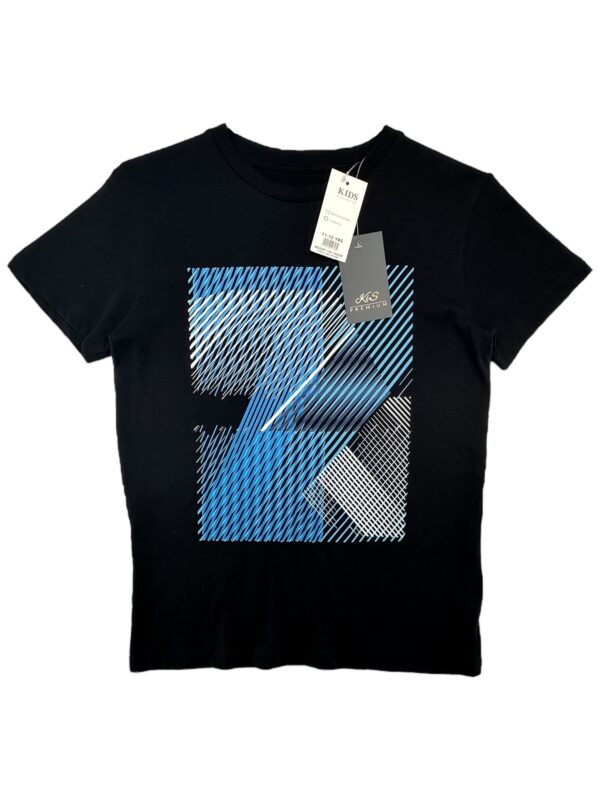 PEACOCKS Koszulka Dziecięca Czarna 152