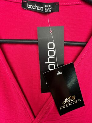 BOOHOO Sukienka Damska Różowa XL - zdjęcie 3