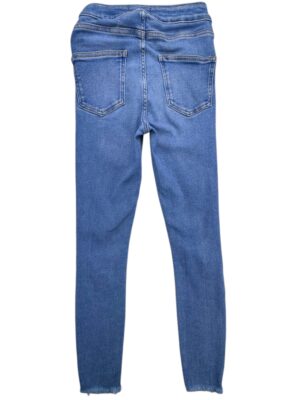 NEW LOOK Jeansy Damskie Niebieskie Przetarcia 164 - zdjęcie 2